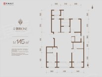 145平三居 3室2厅2卫