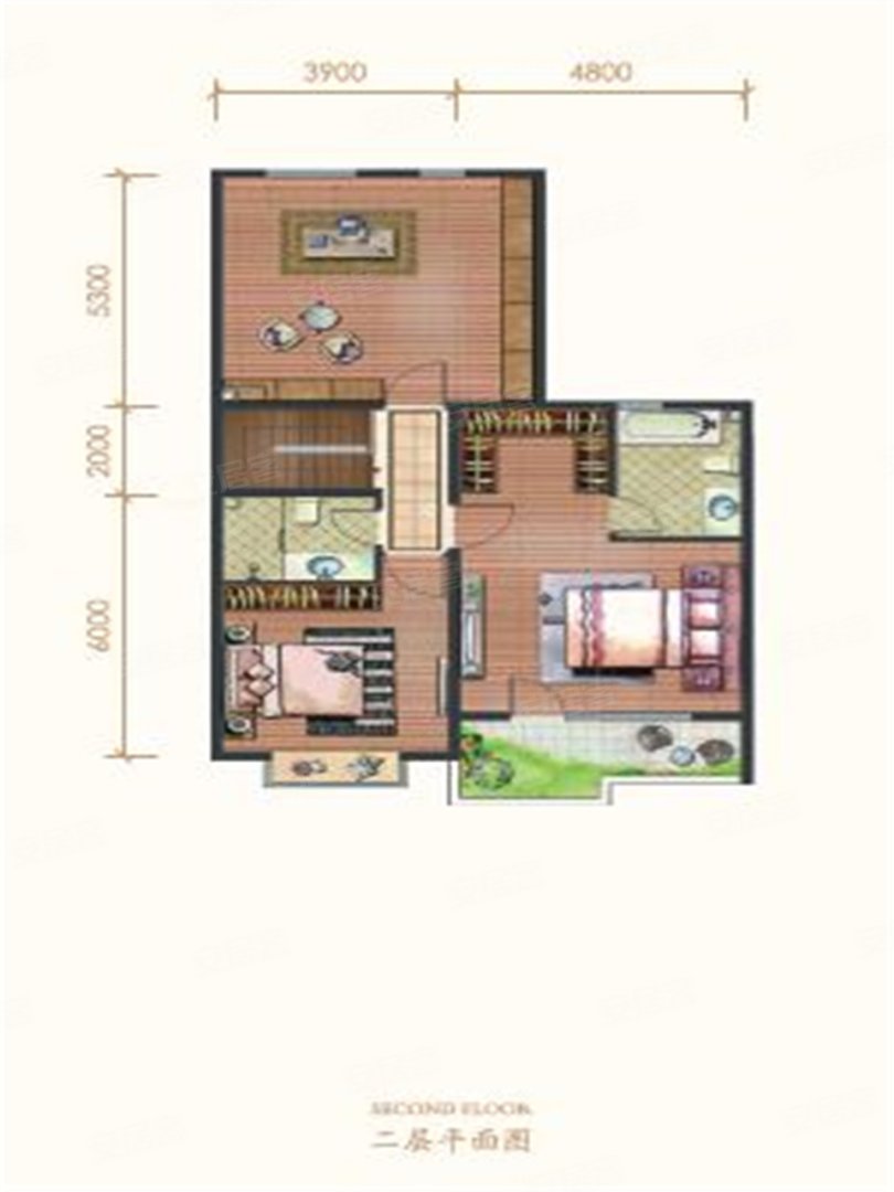 B1下叠户型 低密住宅