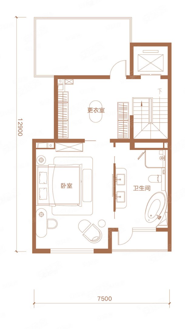 联排户型 低密住宅