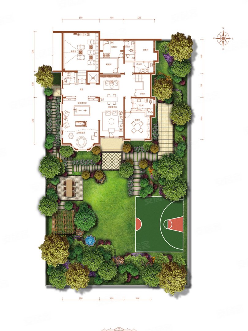 DN1户型 低密住宅