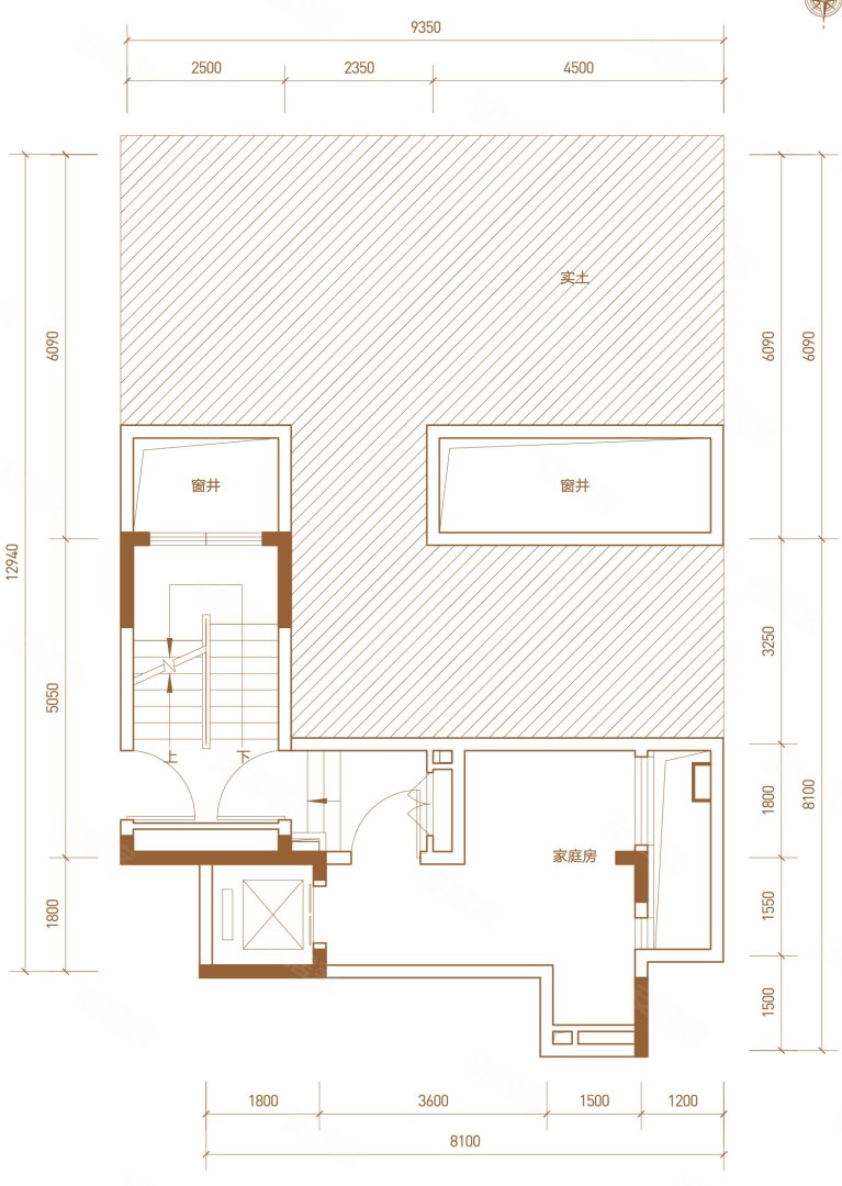 下叠中户型 低密住宅