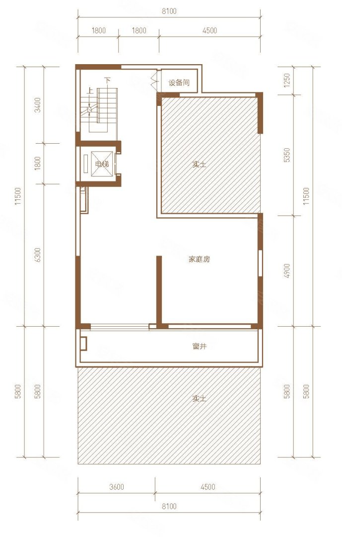 310平米户型 低密住宅